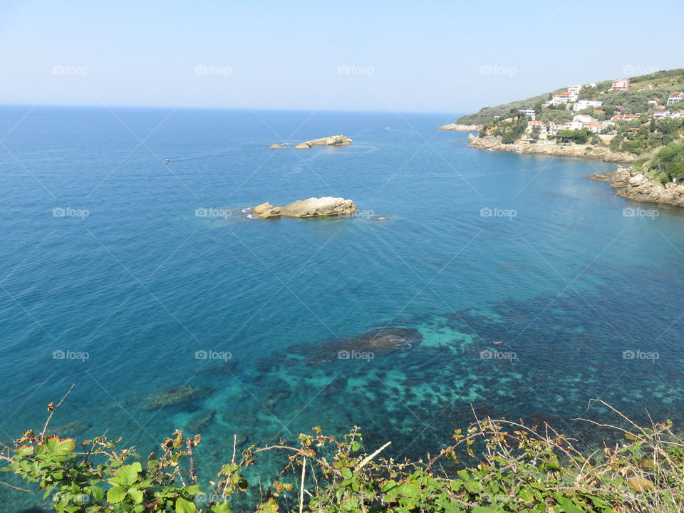 Great beach and shallow sea