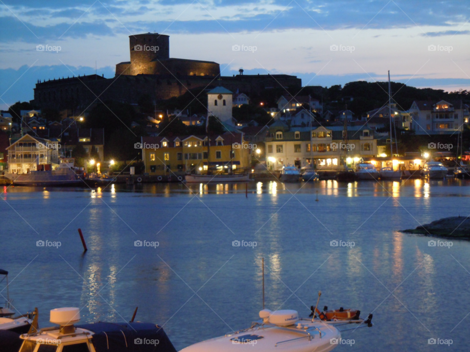 water harbor marstrand castle by MagnusPm