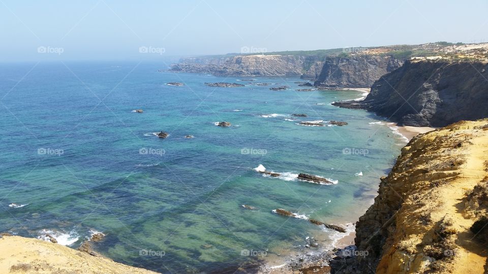 Ocean View & Beach, Zambujeira do Mar, Portugal
