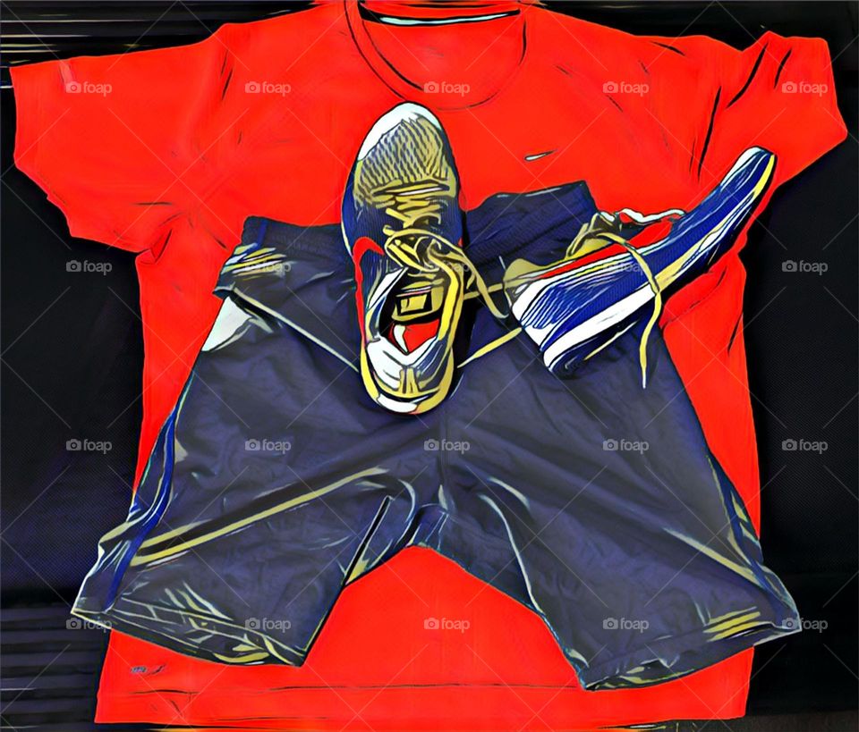 🏃‍♂️ 🇺🇸 Good Morning!  Everything ready to sweat the shirt. Let's go for a good morning jog?  Running is good for your health! / 🇧🇷 Bom dia! Tudo pronto para suar a camisa. Vamos para um bom cooper matinal? Correr faz bem para a saúde! 