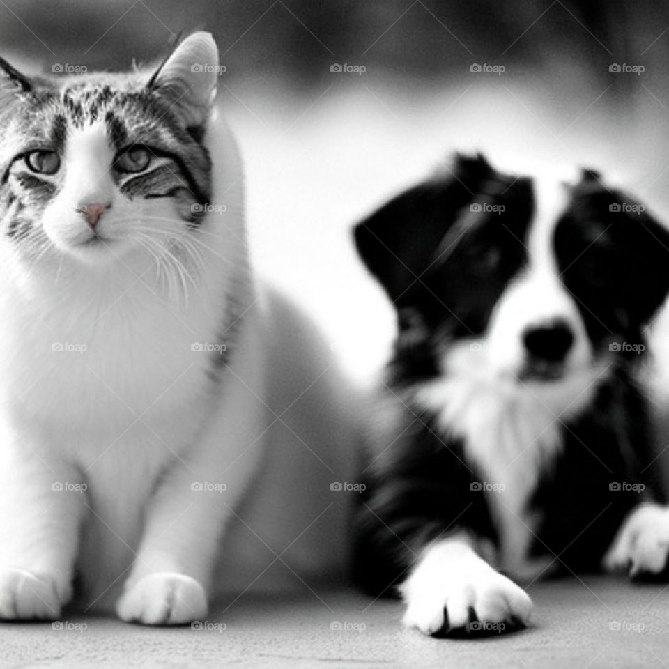Dog and cat