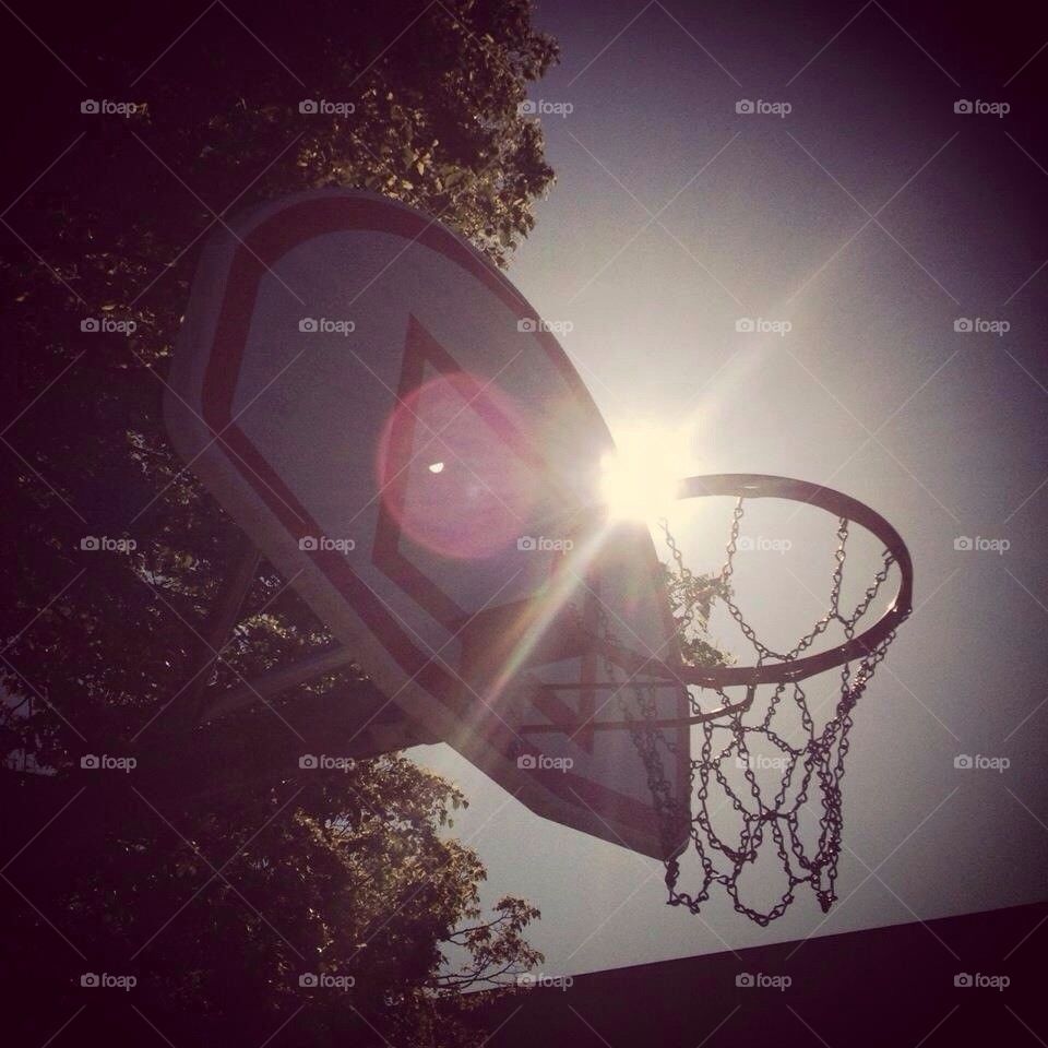 Basketball sky