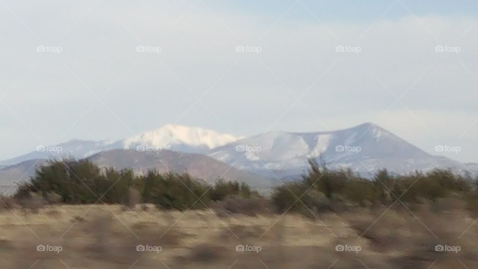 Mountain, Landscape, Volcano, Snow, Sky