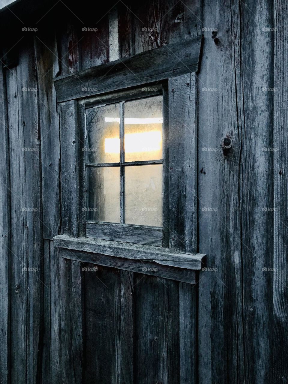 Old farm window 