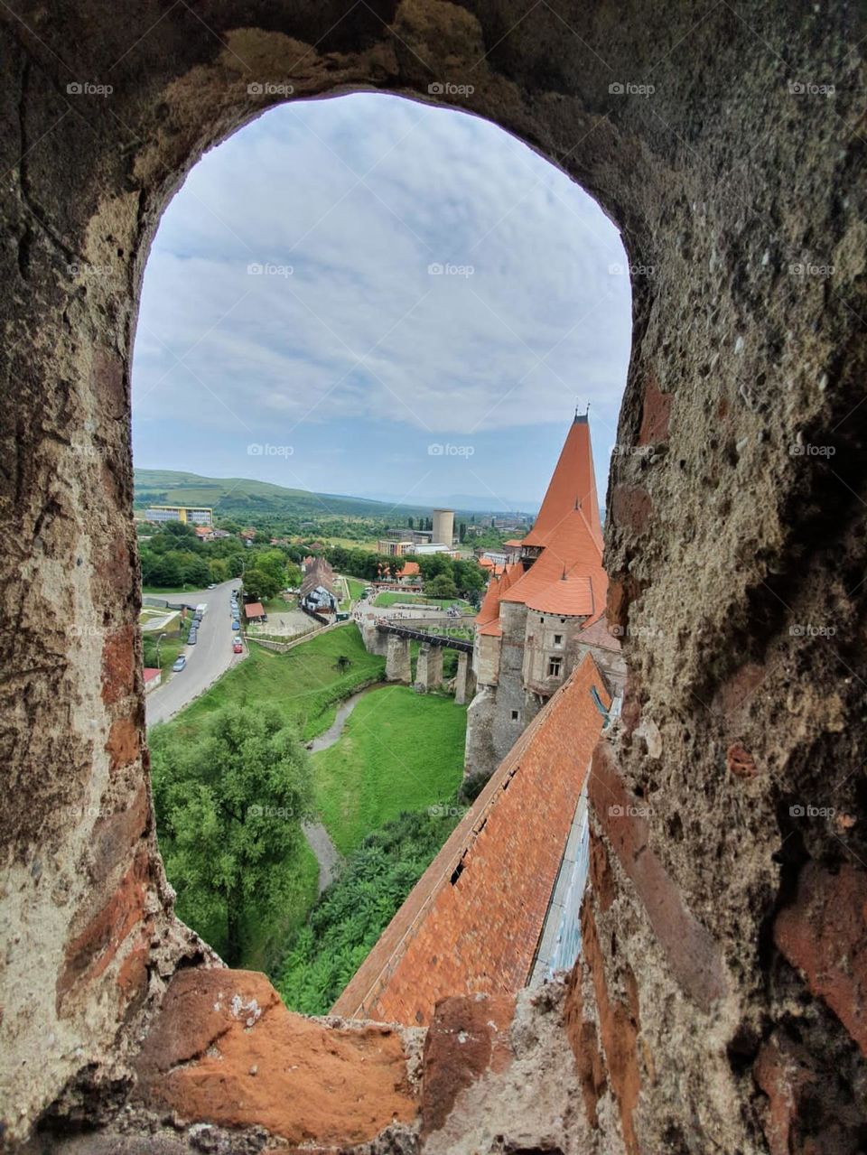 Window of Hunedoara Castle