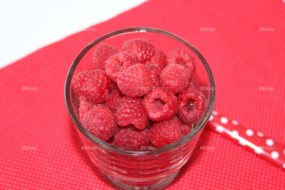 Red Raspberries 