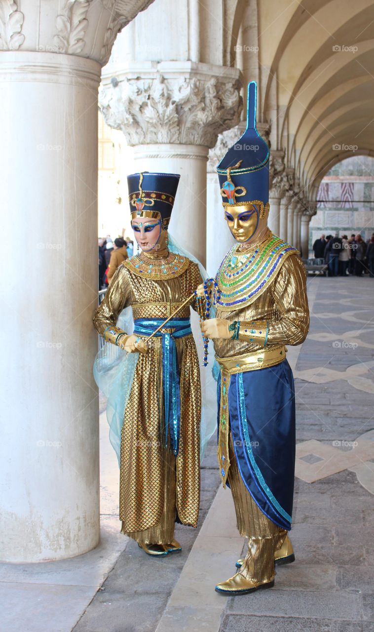 Carnevale costumes, Venice, Italy