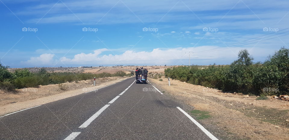 Morocco, the road to el oualidiya