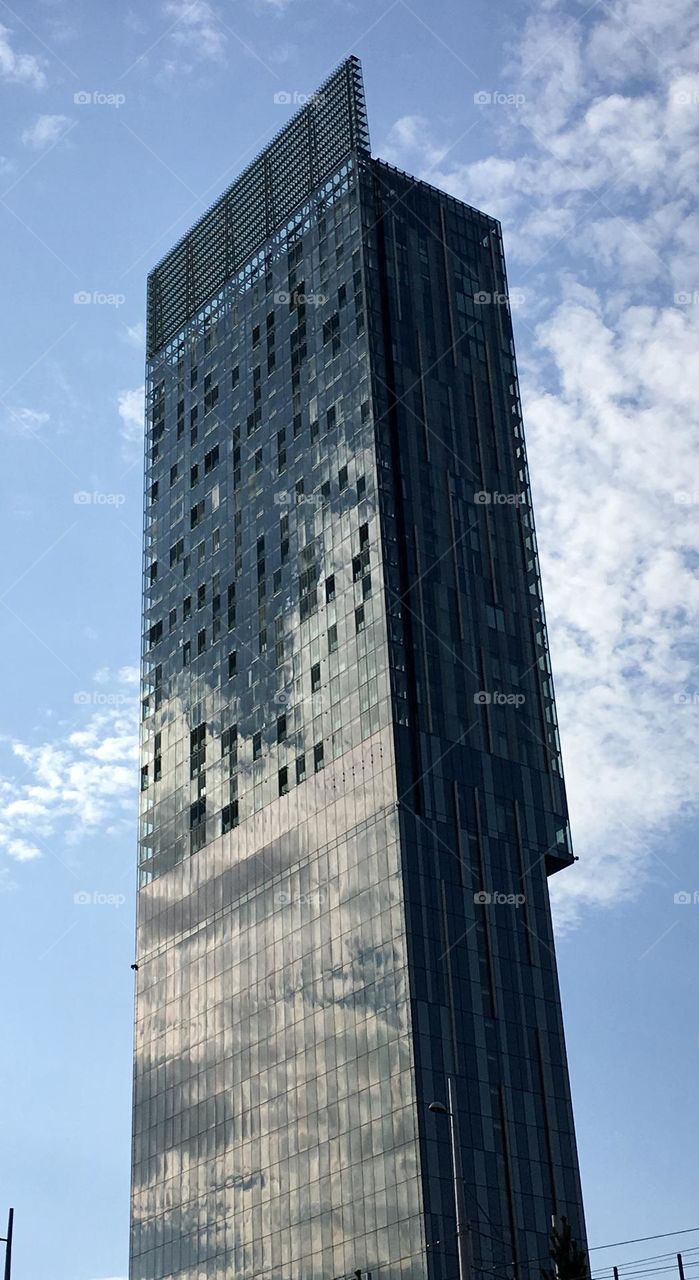 Architecture design high rise in uk first within the city