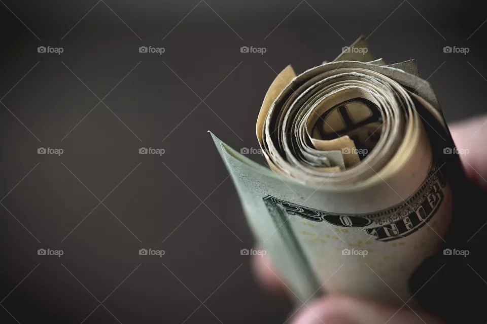 Dinero enrollado