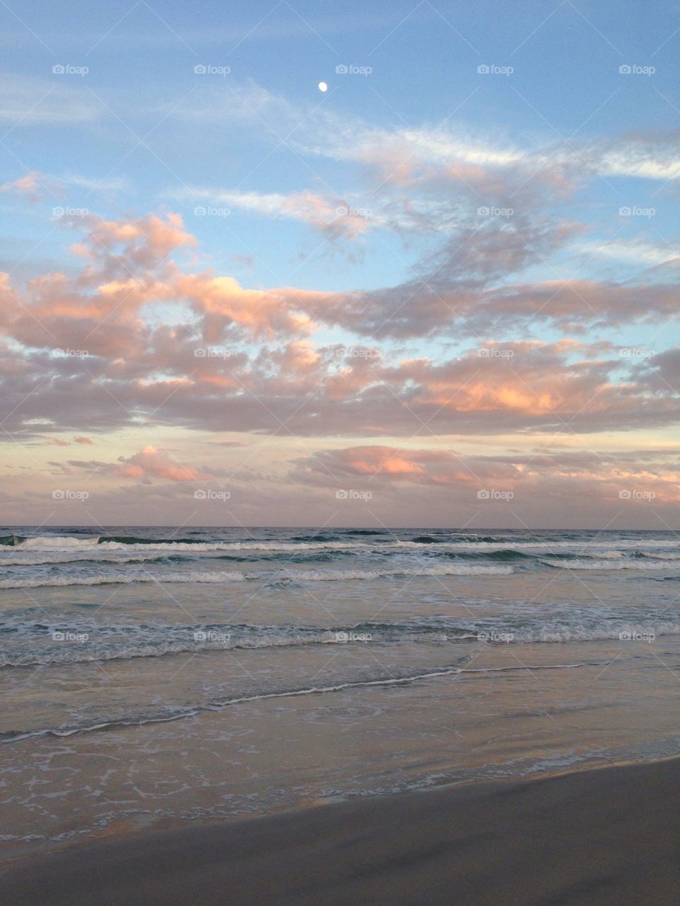 Beautiful East Coast beach, Florida 