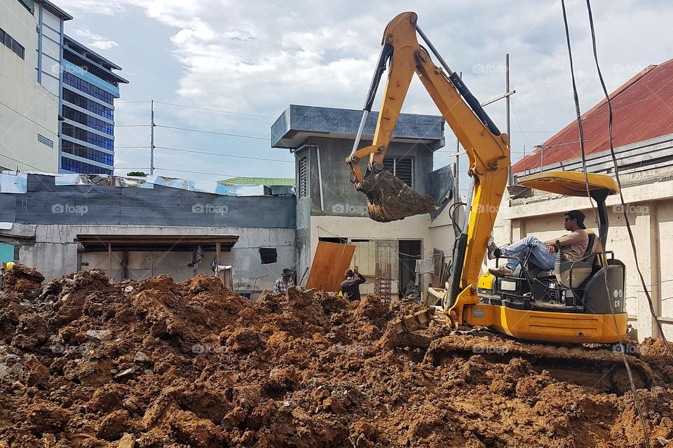 Construction - excavation works