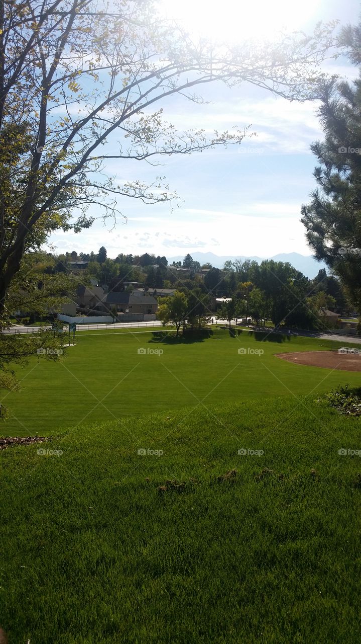 long way down to the bottom.