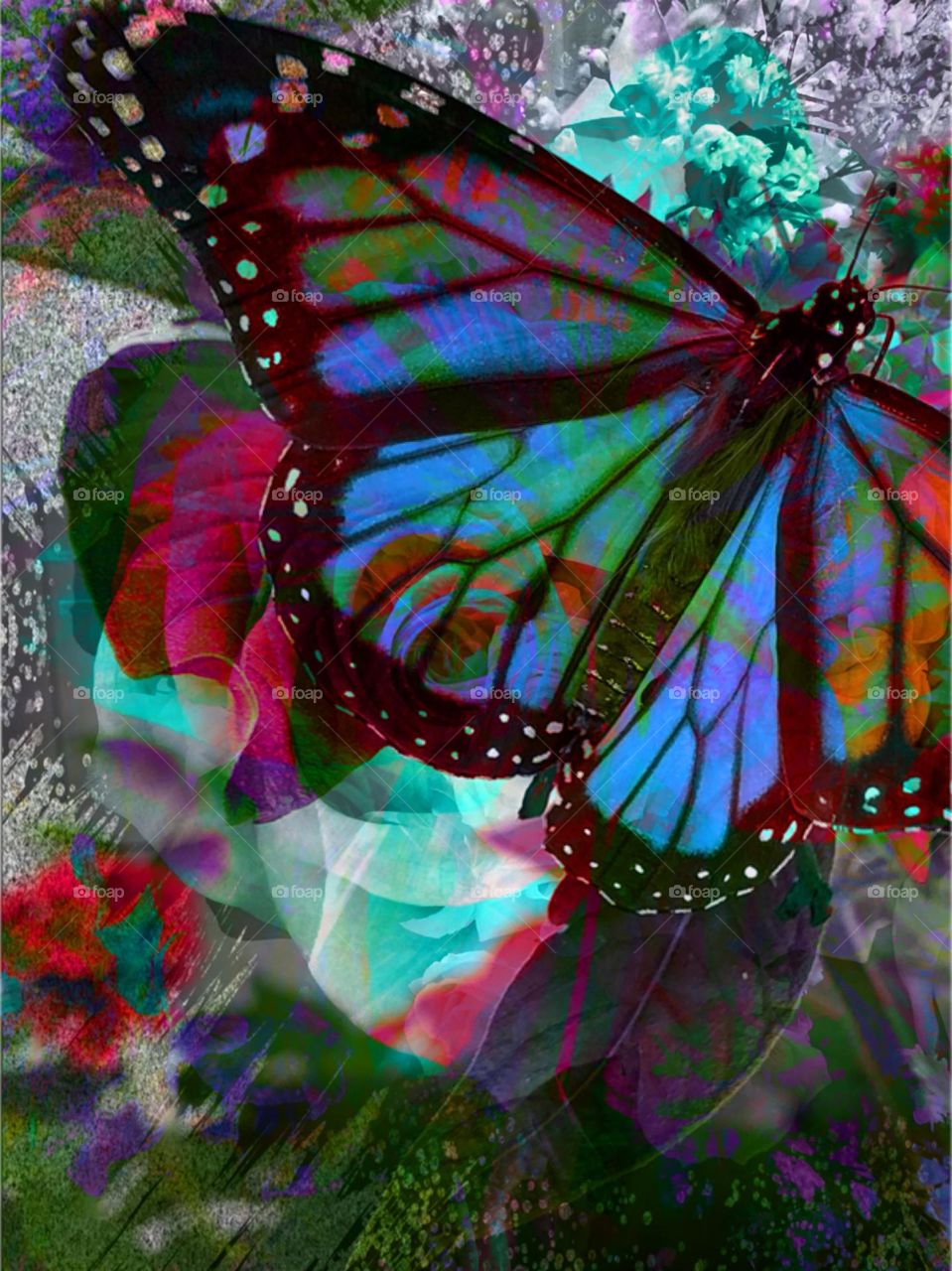 Psychedelic Butterfly.