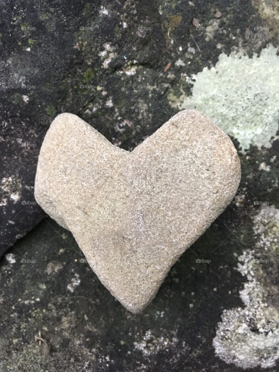 Heart rocks from heaven