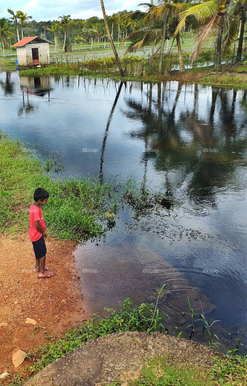 water is the best mirror