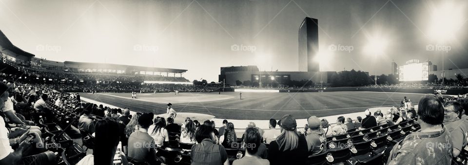 The Indianapolis Indians game on a Saturday night. 