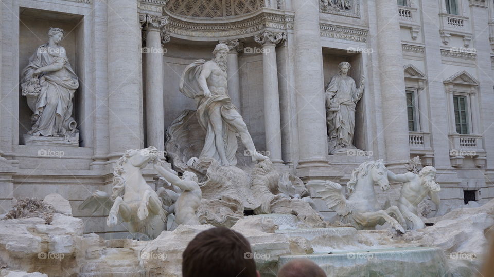 trevi fountain