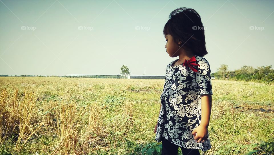 Child, Field, Nature, Grass, Girl
