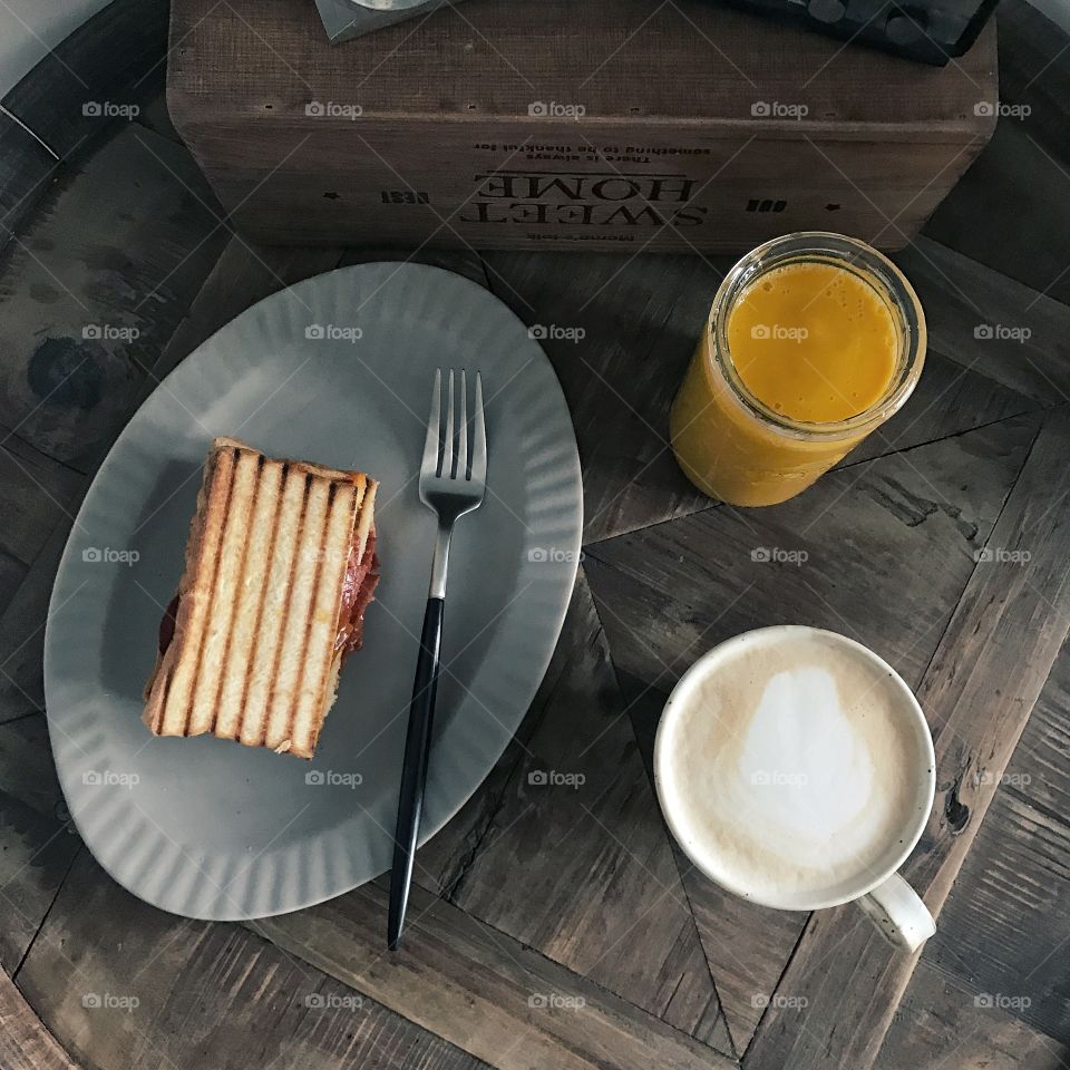 Normal breakfast 