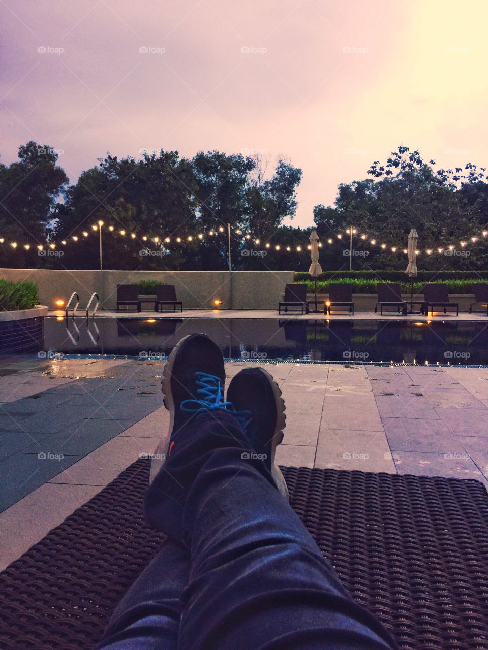 Relaxing evening in Kuantan