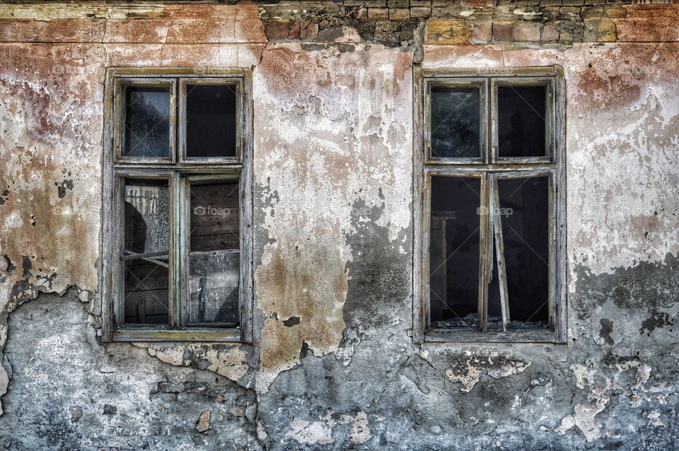 Abandoned, Window, Old, Architecture, Door