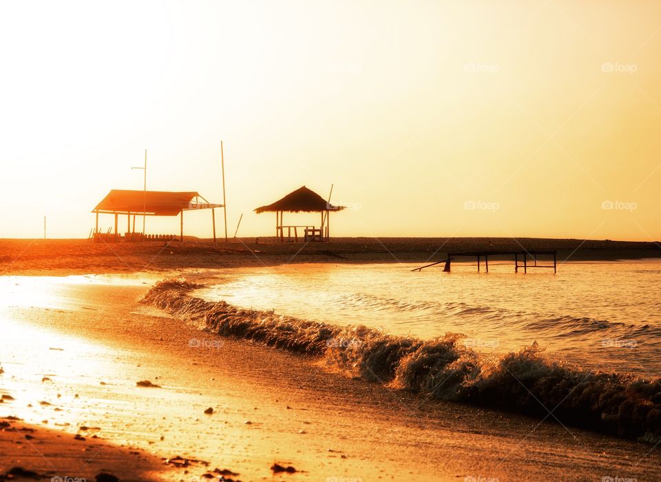 sunset in Djerba 