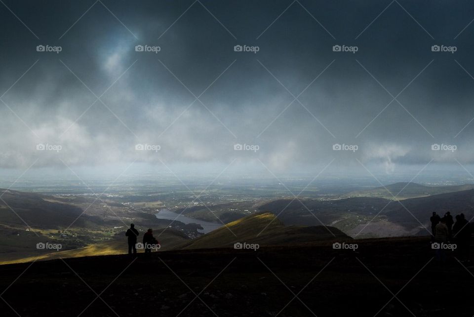 Storm over Snowdonia, Wales