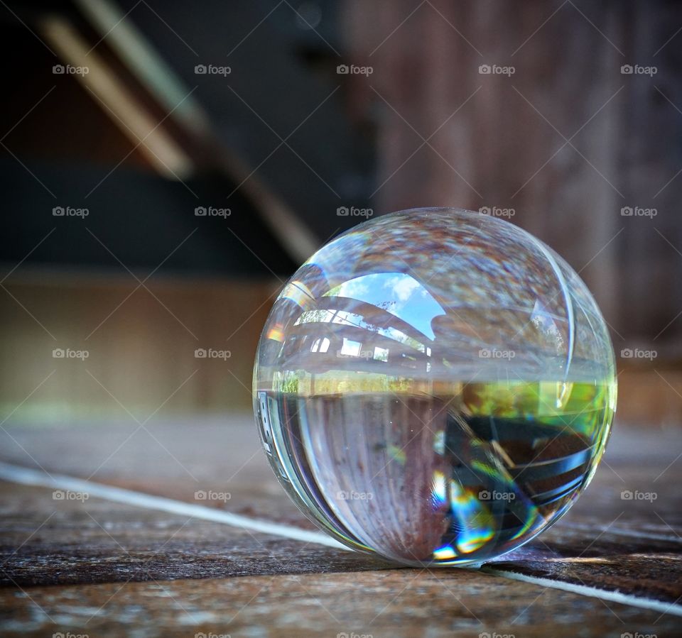 Refraction in colours