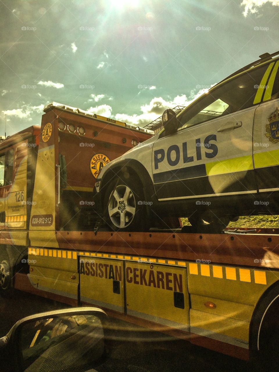 #policecar #polisbil #accident #stockholm #swedishpolice #stockholmcounty #brokencar 
