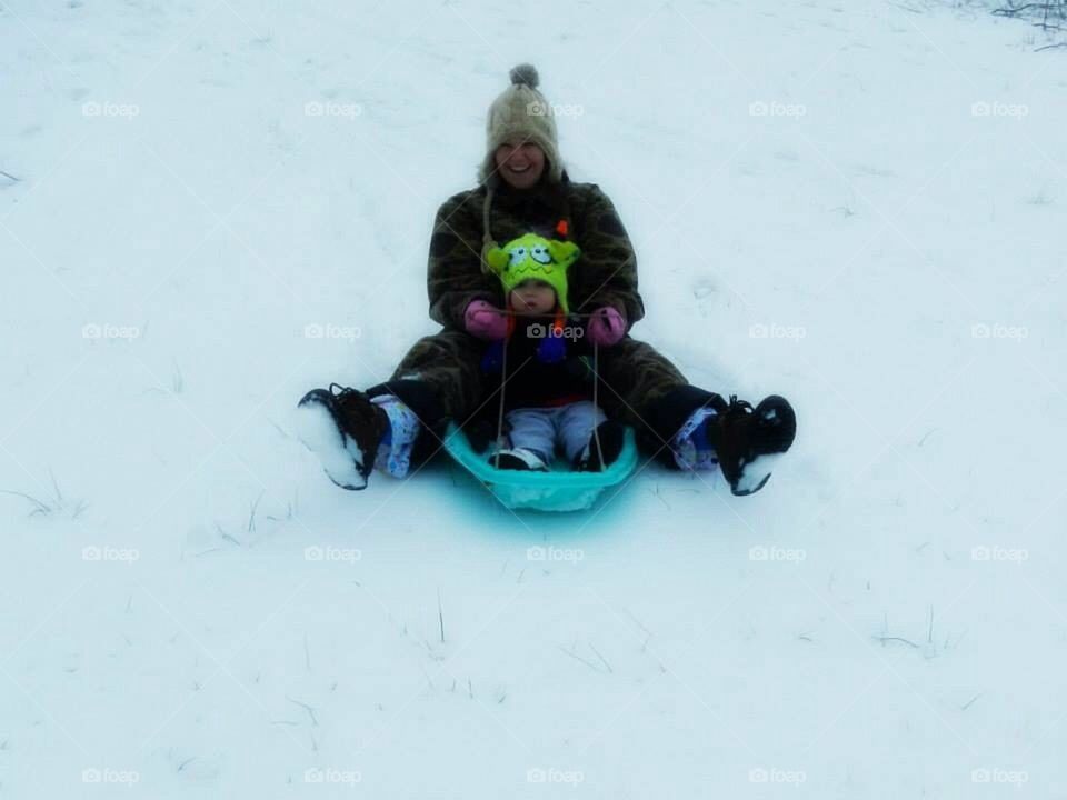 Sledding 
