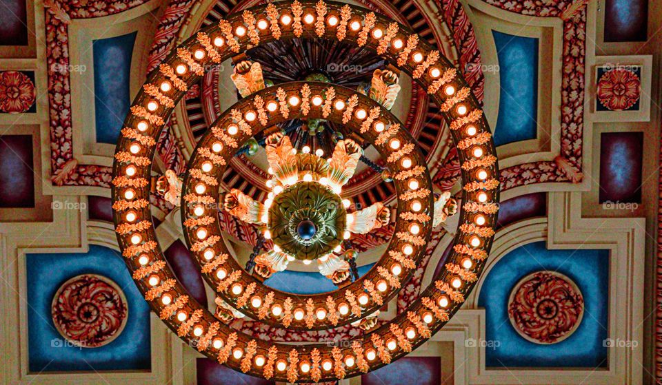 lights at Union Station