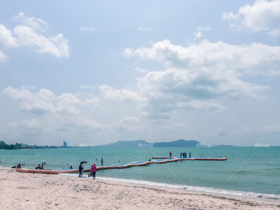 Thailand the beach..... Pattaya city. 💙