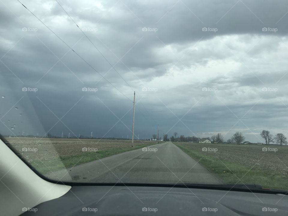 Road, Car, Transportation System, Asphalt, Storm