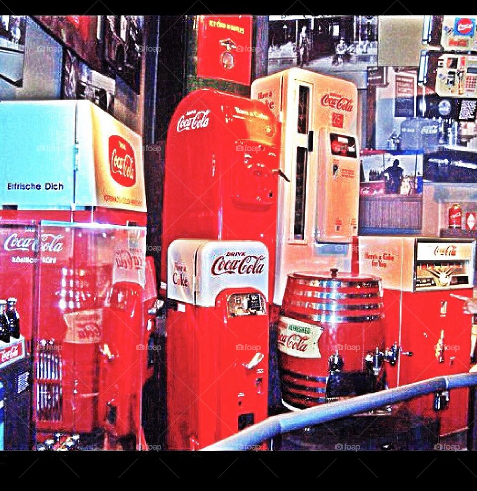 Coke machines