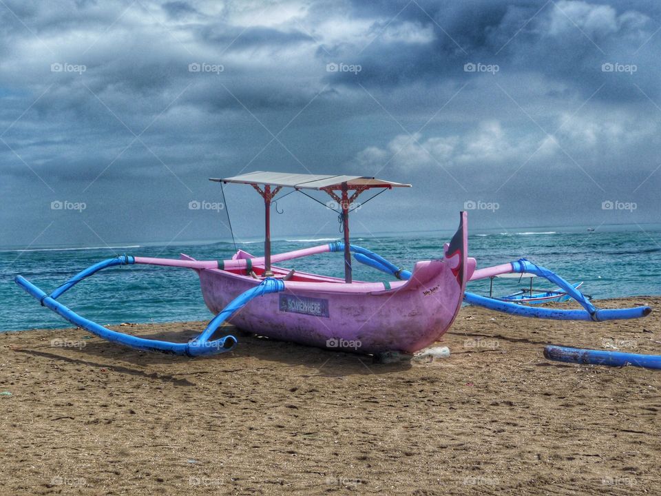 Go sailing on a small boat