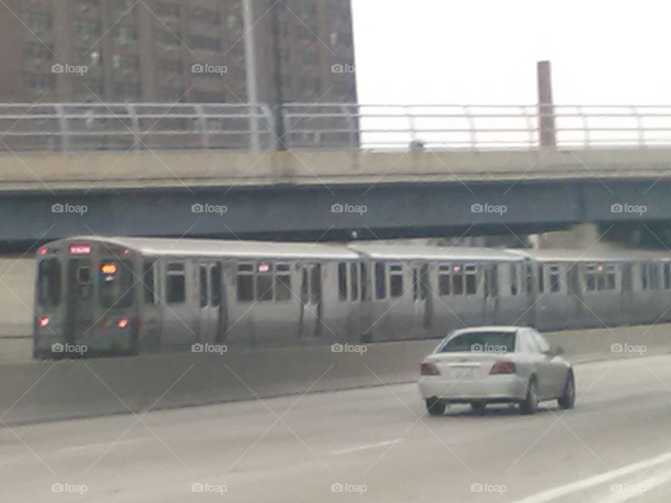 Chicago train transportation