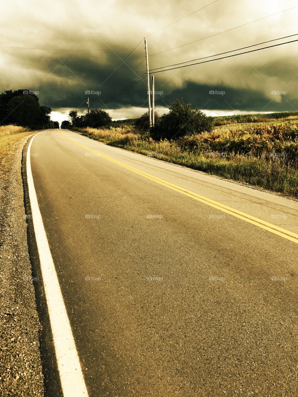 Storm Clouds and BackRoads 