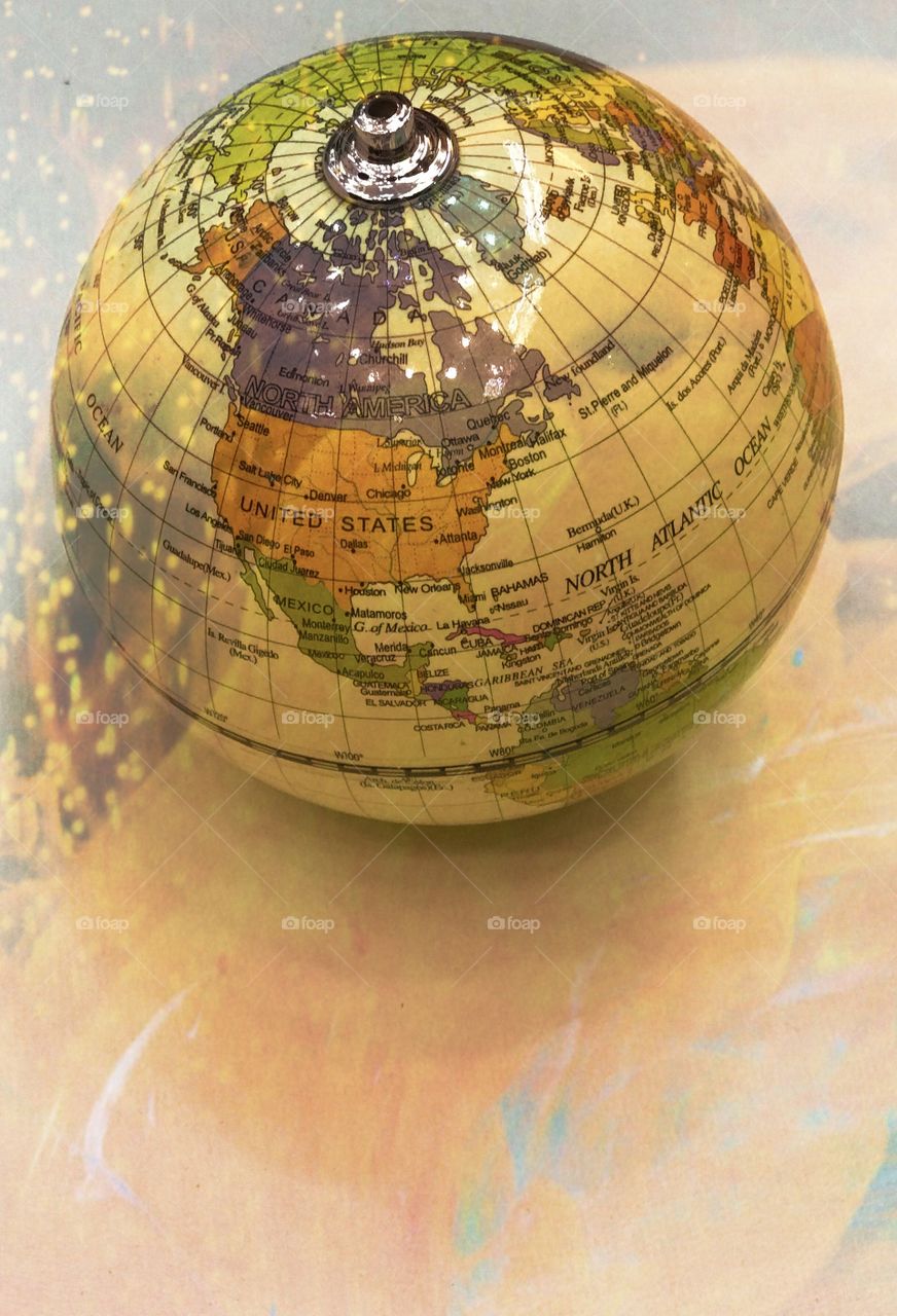Globe earth planet showpiece Background texture abstract 