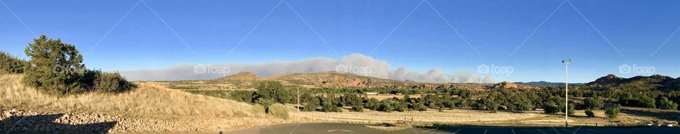 Goodwin Fire as seen from Prescott, Arizona. 6/28/17.