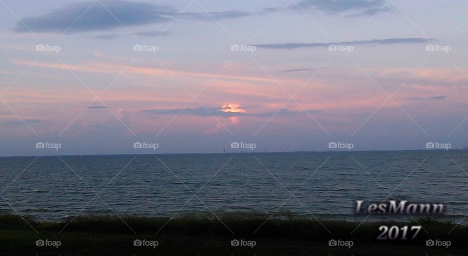 Sunset Over Corpus Christi Bay