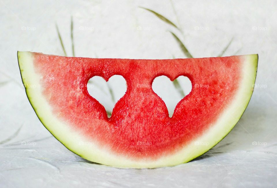 Watermelon love fruit