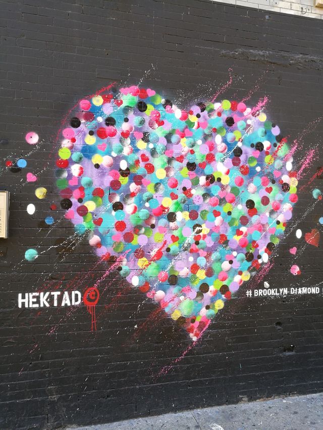 Heart peace and love 