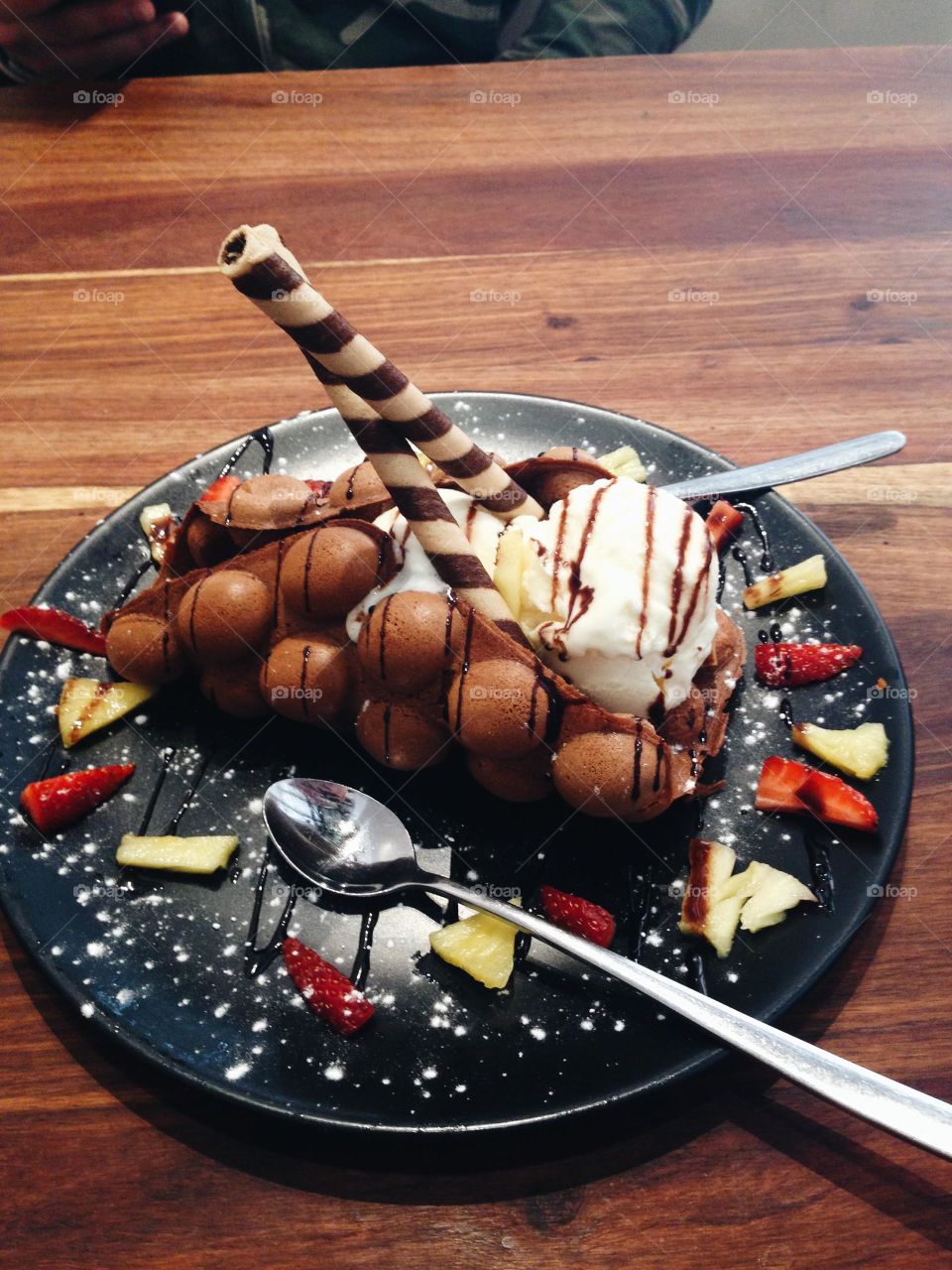 End the night in a delightful desert 🍩