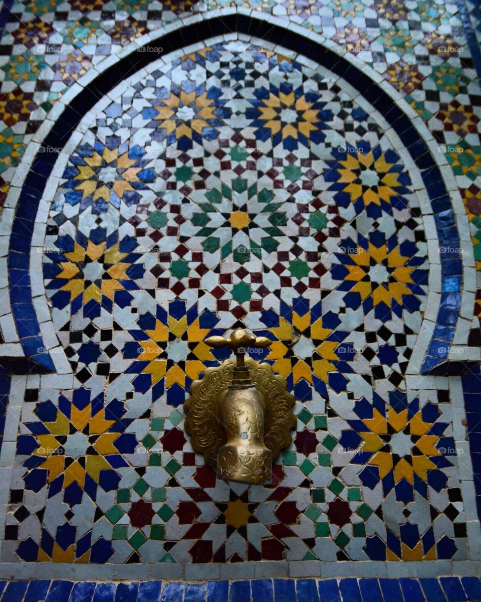 Fontaine marocaine