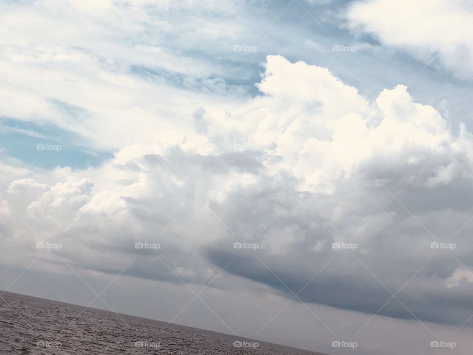 Clouds before a storm