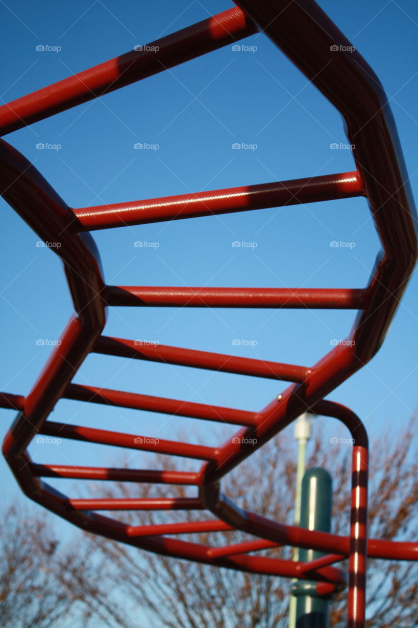 Children’s monkey bars 