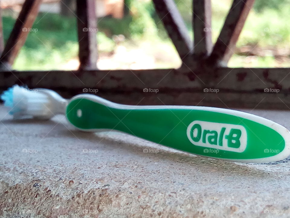 oral-B toothbrush