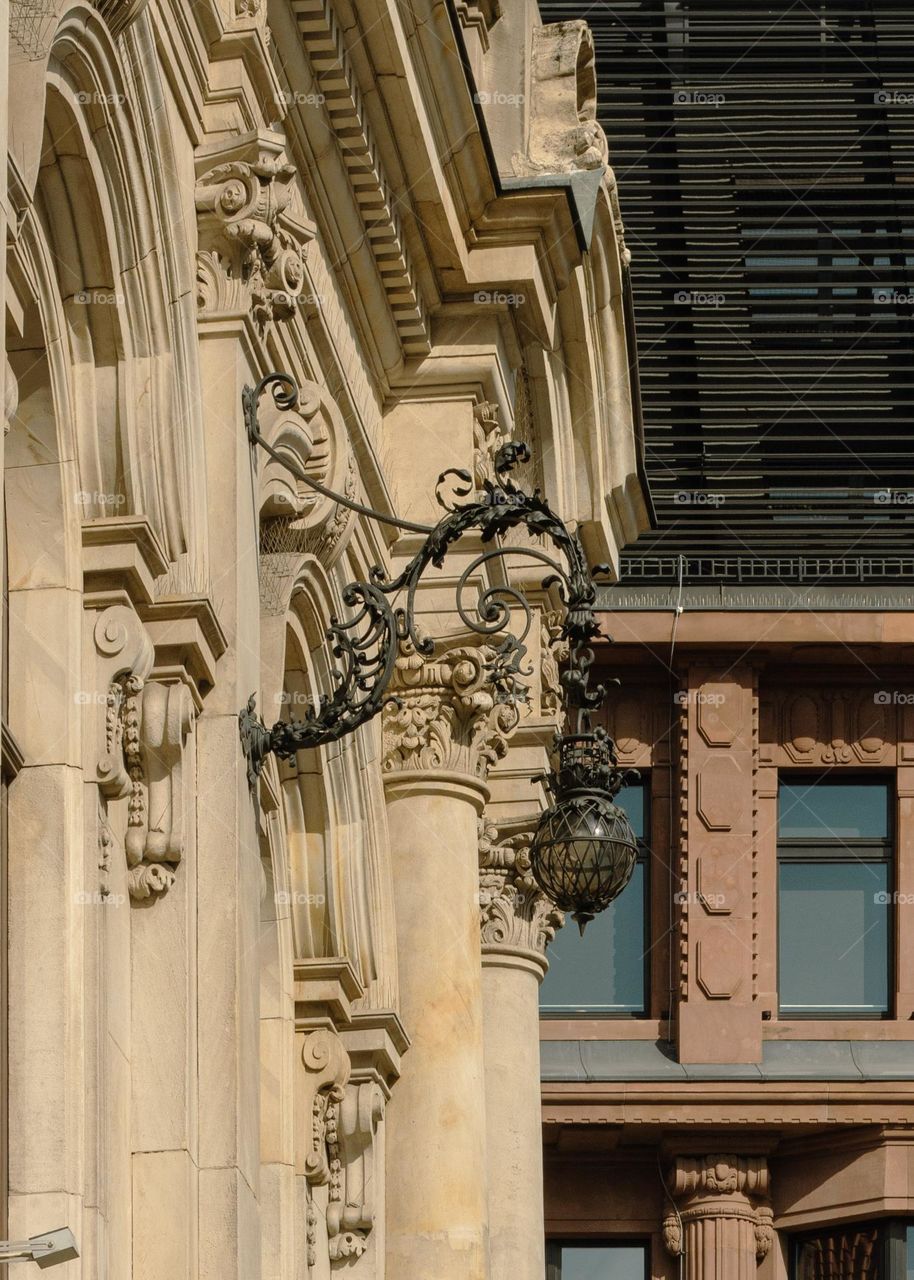 beautiful facade of the hotel