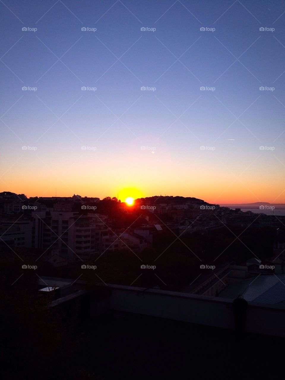 Sunrise in Lisbon